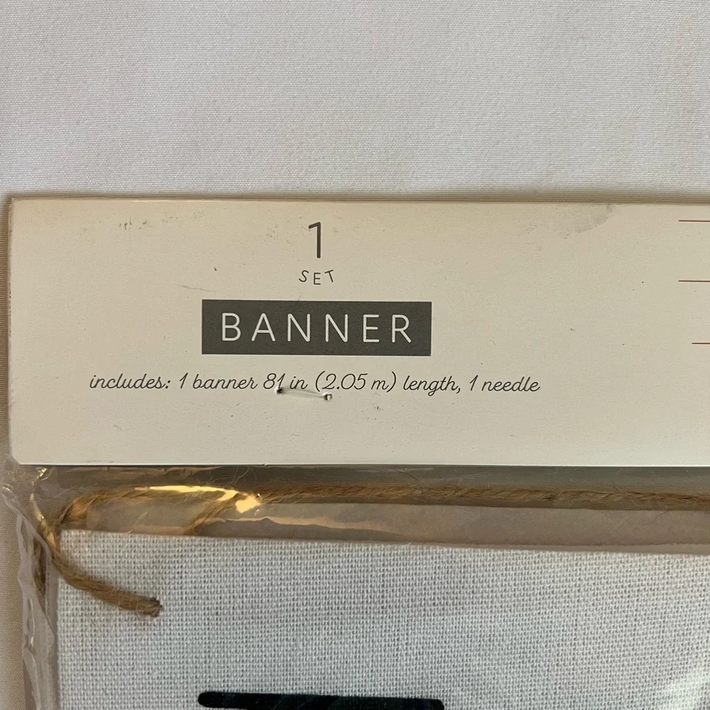 Mr. & Mrs. Wedding Banner white black NEW 3 for $20